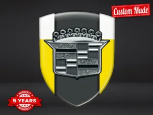 Cadillac Emblema Resina Edición Drift Pegatinas Auto Premium ST